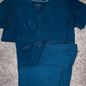Wink Teal Medical Scrub Set